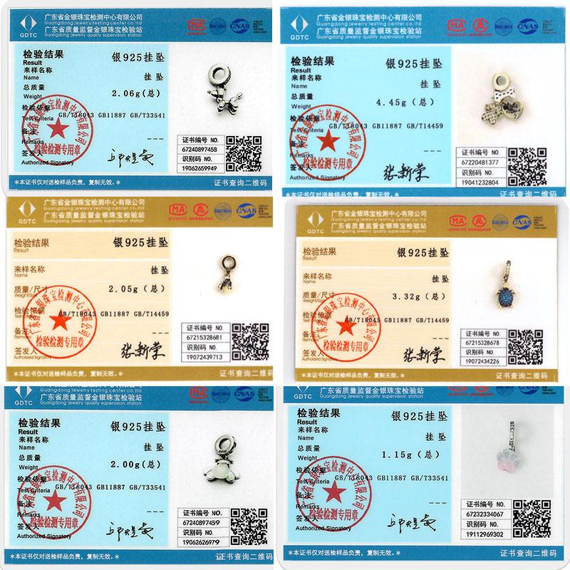 S Медные Шармы Подвески Бусины Слон Кошка Собака Животные Бусины Подходят для Оригинальных Браслетов Шармов Женские Украшения