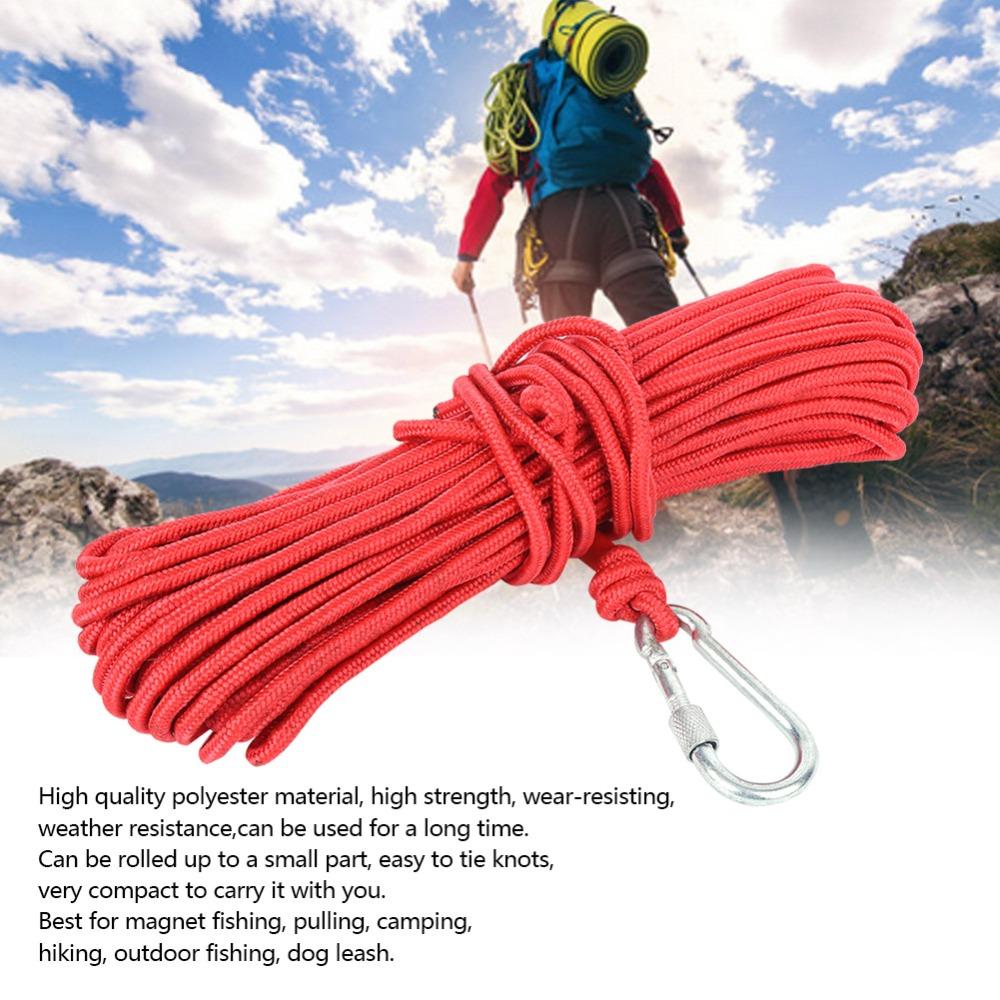 Heavy Duty Fishing Salvage Rope Strong Pull Force Marine Floating Rope  Camping