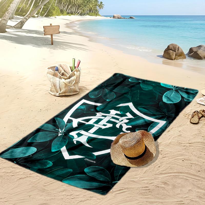 Florida Printed Beach Towel Quick Dry Soft TowelPortable Large Rectangular Beach Blanket for Travel Swimming Pool