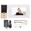 Wired Video Intercom System 7 Inch Color HD Smart Video Doorbell Camera with Monitor Home Apartment
