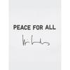 Uniqlo Футболка Peace For All с коротким рукавом и графическим принтом, стандартный крой, Вим Вендерс