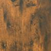 TV Cabinet Smoked Oak 160 x 35 x 55 cm Wood Based Panel