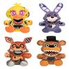 Five Fnaf Nights At Freddys Plush Toy Stuffed Animal Chica Bonny Foxy Fans Gift
