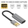 HDMI Capture,HDMI To USB 2.0,Full HD 1080P Live Video Capture Game Capture Recording Box, Game Capture Card Grabber