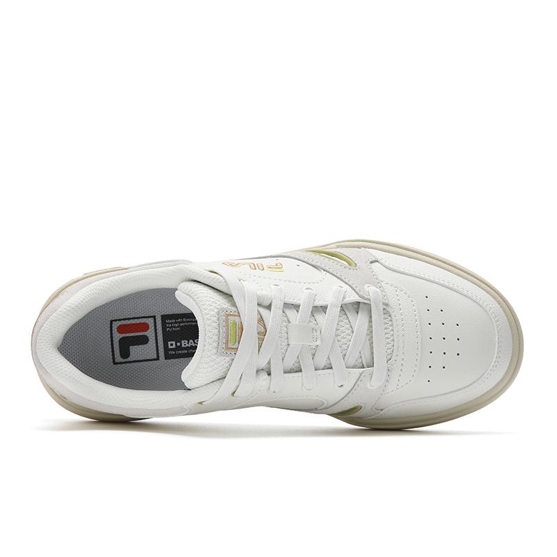 Fila CAMPUS 1S Низкие кеды для скейтбординга Женские Снег F12W612133FSW