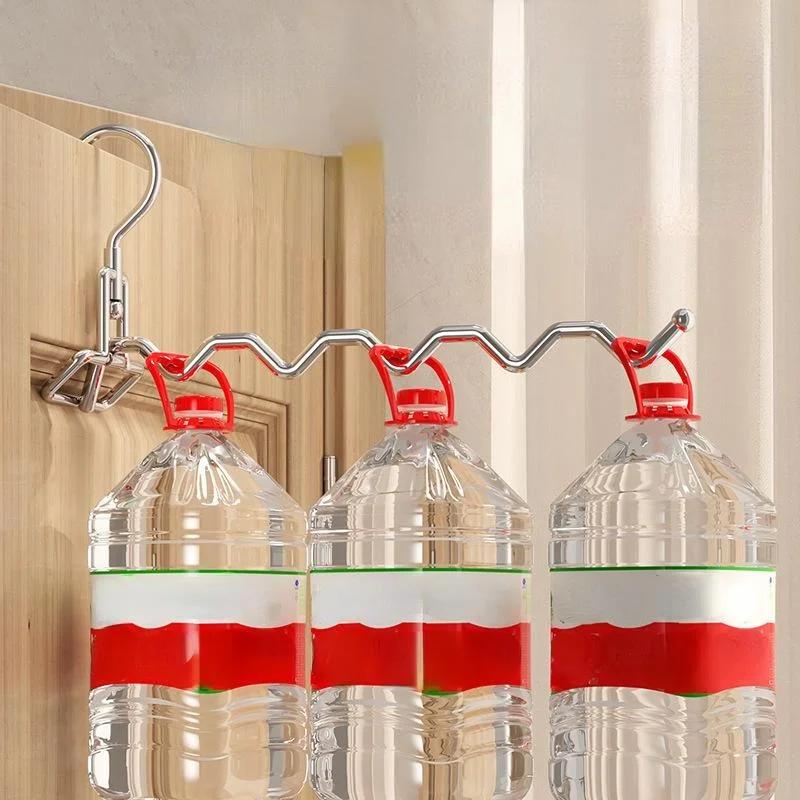 Складная вешалка для одежды из нержавеющей стали Multifu Travel Hotel Drying Hanger Essential Trips Home Simple Hanging Clothes Hangers