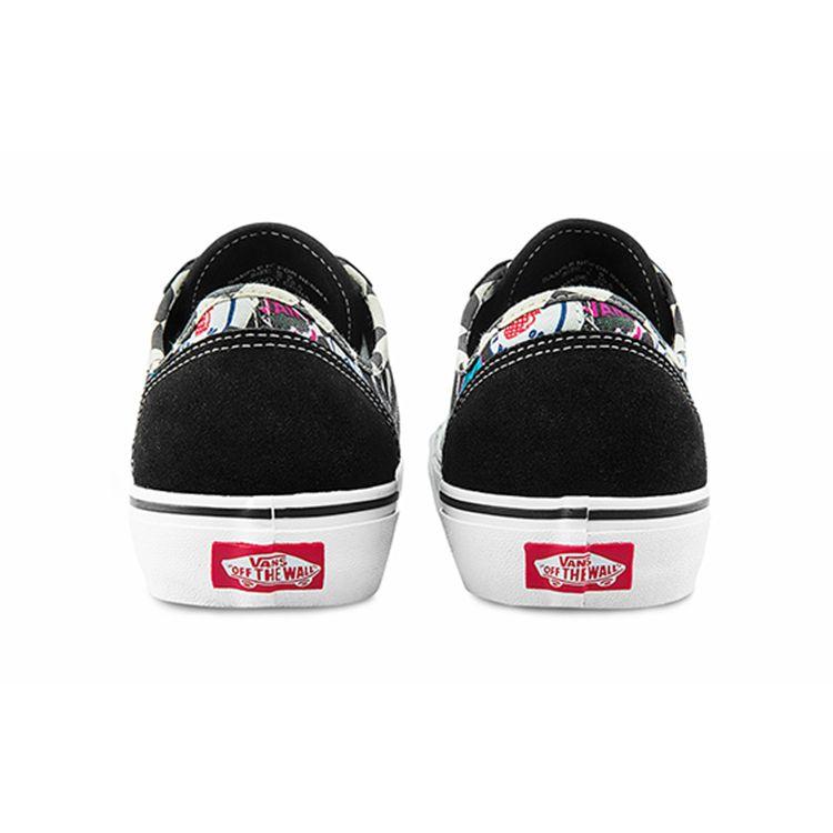 Vans Кеды унисекс парусиновые Style 36 Series с забавным логотипом, повседневные, низкие, для скейтборда, черные VN0A3MVL3P0