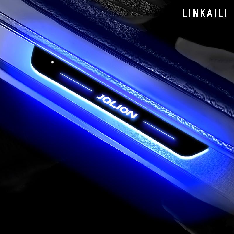 Подходит для Great Wall Haval H6 H2 H9 M6 F7 F7x автомобильная дверь световая лента подсветка салона светодиодная автомобильная противоцарапина подсветка порога