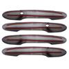 1 Set Glossy Black Door Handle Cover With Keyless Entry ABS Fit For Mini Hatch Countryman F55 F60 2017 2018 2019 2020 2021-2024