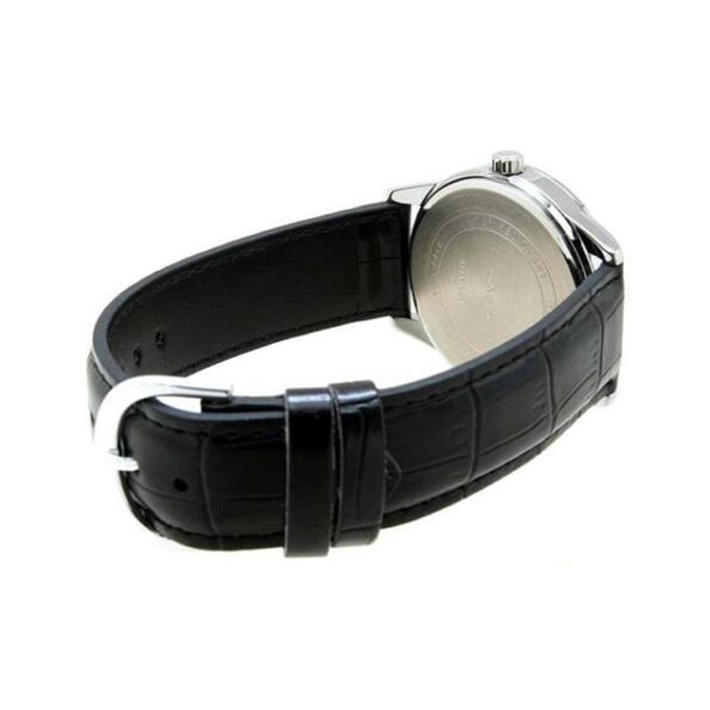 Casio Серия STANDARD Серия DRESS Ретро Повседневный Деловая Классика Кварцевый Механизм Кожаный Ремешок Японские и Корейские Часы Мужские Часы MTP-V001L-1B