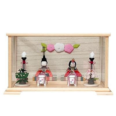 Чехол для куклы Hina Hina круглый Koichiko Jinya украшение, компактный, в корпусе, деревянный, мини, милый, кукла, Kimekomi, белый, стильный, лицо,
