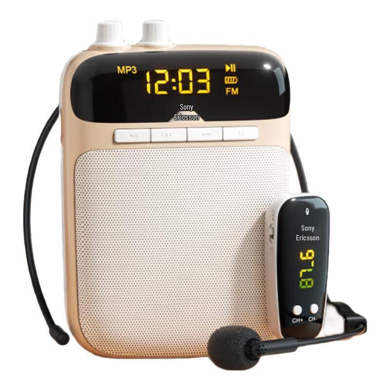 Soaiy Portable 'Little Bee' Amplifier & Bluetooth Speaker