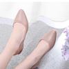 New Fashion Casual Sandals Female Korean Style Shallow Mouth Flat Outer Wear Jelly Sandals and Slippers (Shoes Are One Size Smaller)