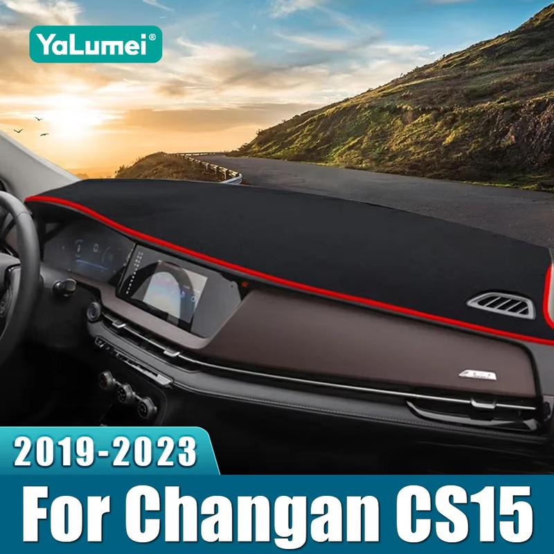 For Changan CS15 Car Dashboard Cover trument Desk Sun Shade Mat Non-slip Pad interior Accessories