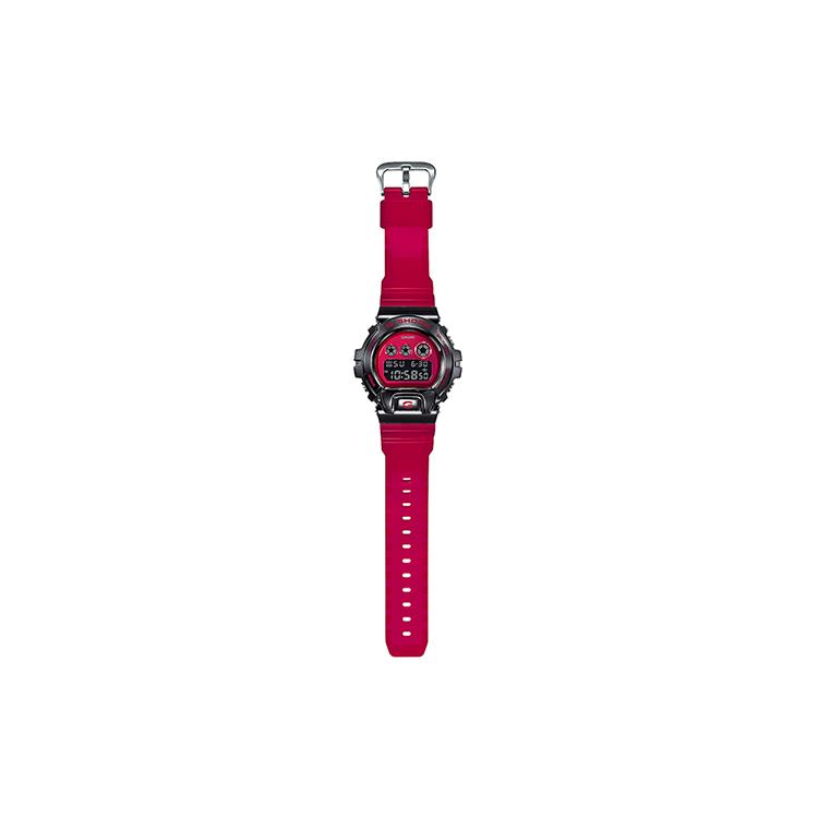 Casio Мужские часы Красные Полностью Металлические Серия GM-6900B-4PR GM-6900B-4PR