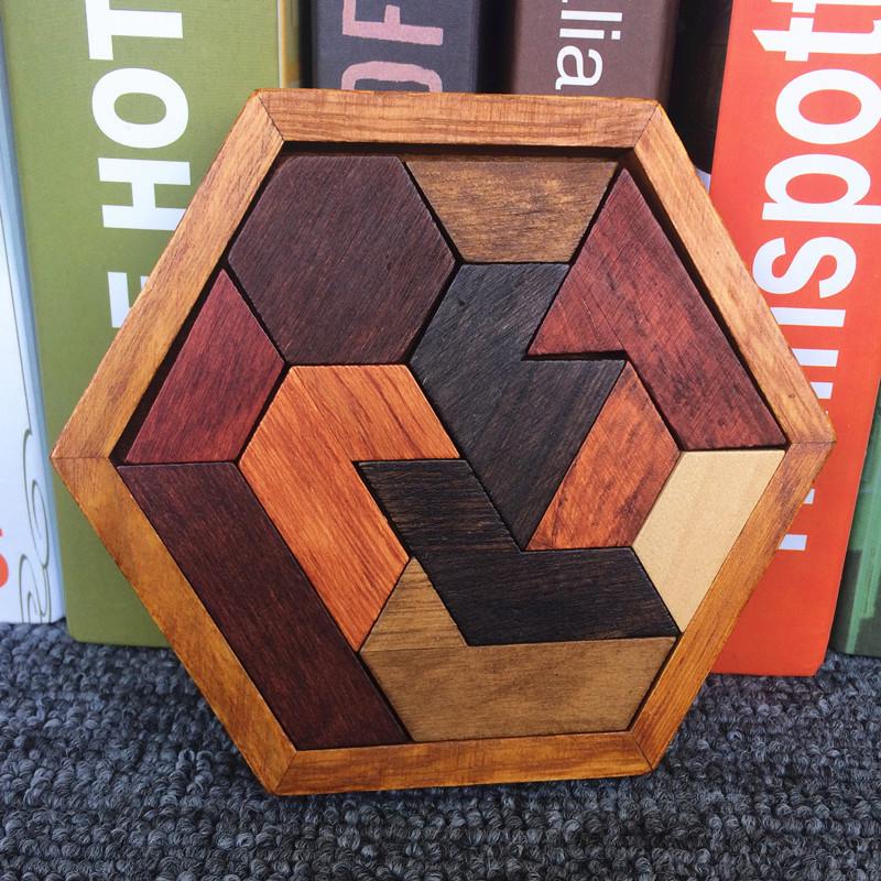 Деревянные игрушки головоломки: Интеллектуальная числовая игра, Неправильное блюдце, Замок Конгмина, Шар Лубаня и Шахматный набор для подбора цветов