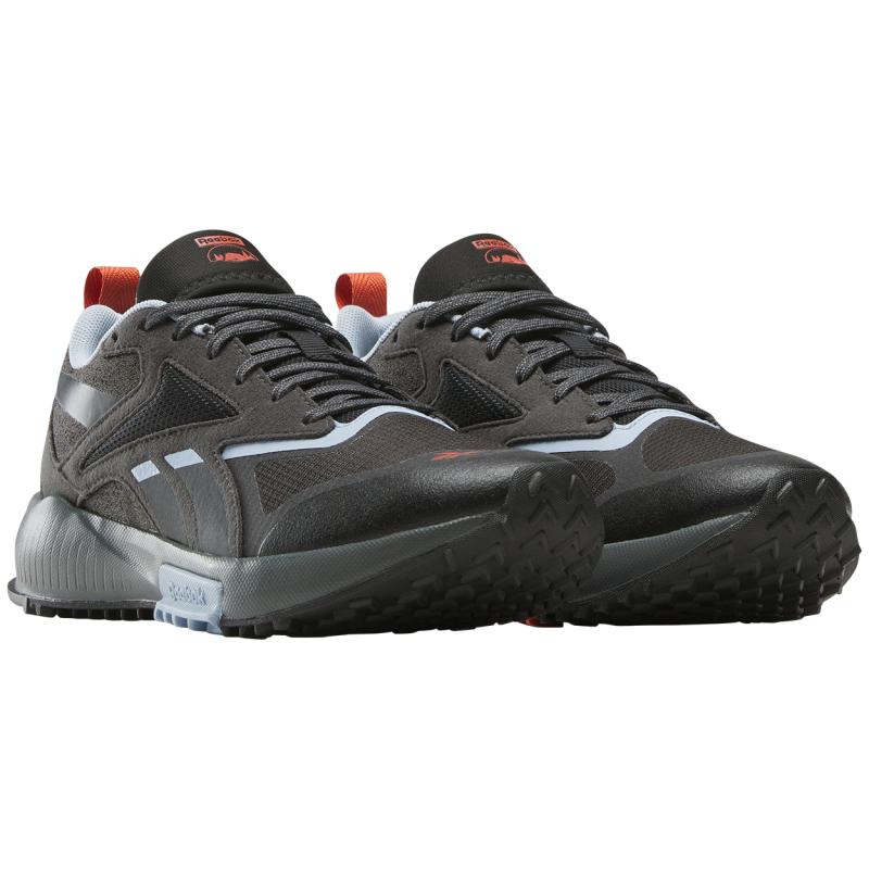 Reebok Нескользящие, износостойкие, дышащие повседневные кроссовки с низким верхом для города, для бега, женские черно-синие кроссовки 100209971