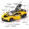 1/18 Bugatti Chiron PUR SPORT Alloy Sports Model Diecasts Metal Racing Super Car Model Simulation Sound and Light Kids Toys Gift