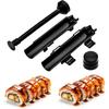 Sushi Bazooka Sushi Making Kit, Sushi Roller Mold Food Grade Plastic Rice Vegetables Meat Homemade DIY Kitchen Utensils Sushi Molds