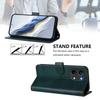 Wallet Case for Poco X8 Pro Max 5G - Leather/PU, Dark Green, With Lanyard