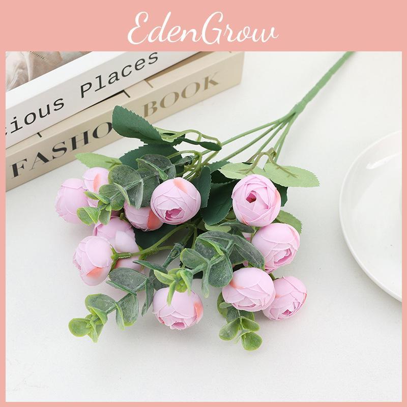 Rose Bud Simulation Flower Wedding Decoration Home Living Room Flower Decoration