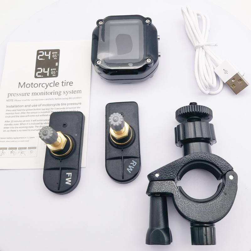 Цифровой беспроводной датчик давления в шинах M5 для мотоциклов TPMS Надежное измерение для мотоциклов Adventure Touring