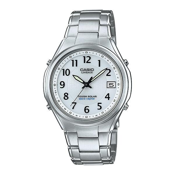 Casio LINEAG Series Men's Solar Wrist Watch - Silver / Black LIW-120DEJ-7A2JF LIW-120DEJ-1A2JF LCW-M300D-1AJF 5-MOTOR LCW-M100TSE-1AJF