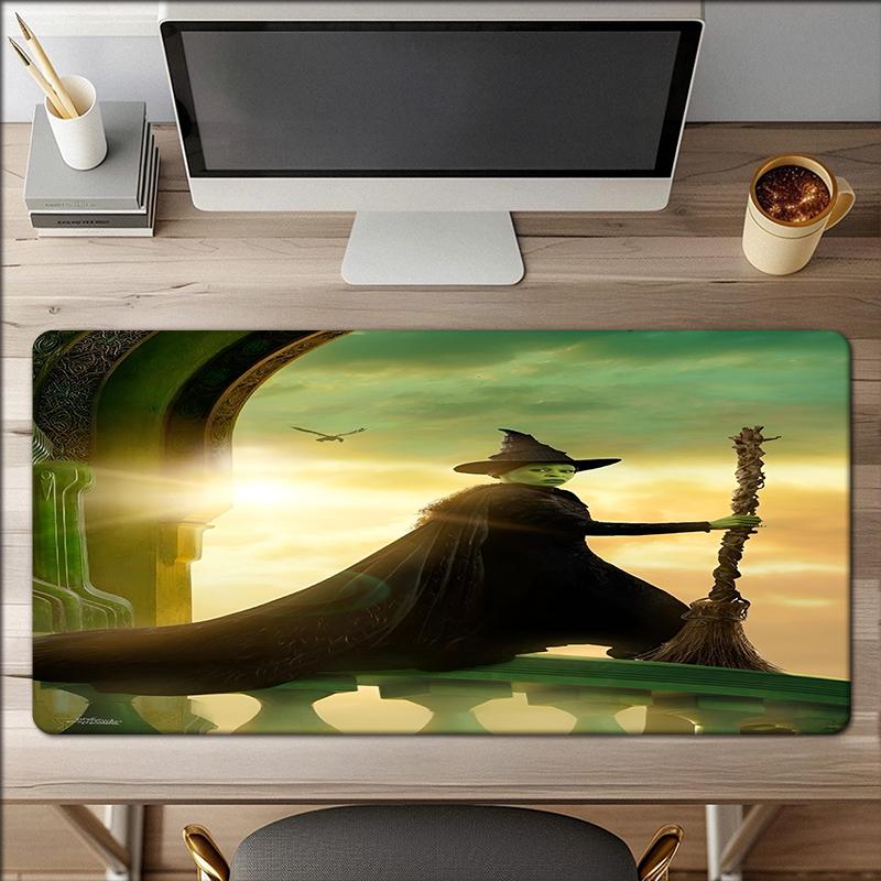 Wicked Theme Mouse Pad, Non Slip Rubber Base, Multifunctional Office & Home Decor, Perfect for Workspace Personalization.