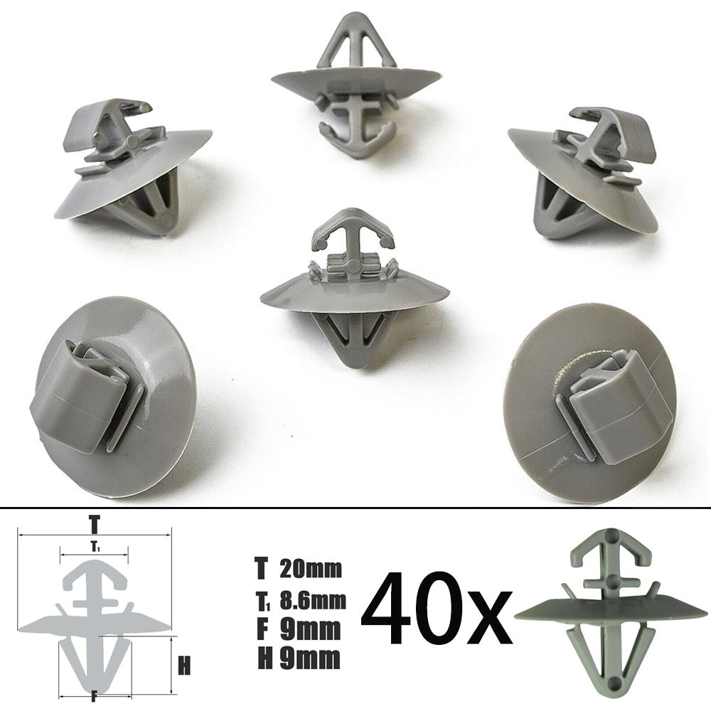 Пластиковые зажимы для Opel Vivaro Renault Trafic Iveco, боковой молдинг, нижняя защита, крепеж для обшивки двери 7703077421 500326896