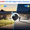 4,3-дюймовый WiFi глазок визуальный домофон дверной звонок 1080P HD WlFl ночной видение дверной звонок умный PIR детектор движения дверные камеры