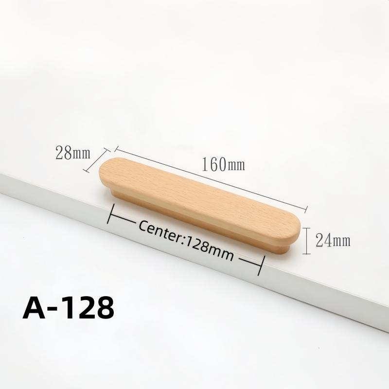 1 шт. Деревянная ручка для мебели из грецкого ореха, ручки для ящиков, ручки для кухонных шкафов, длинные ручки для шкафов и ящиков, ручки для шкафа