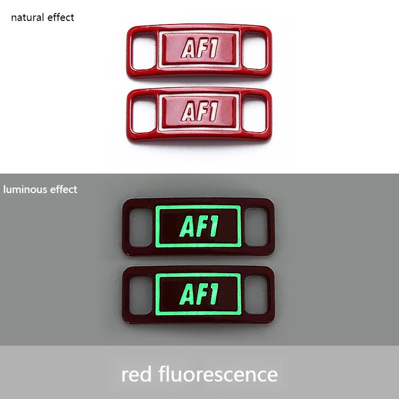 № 8, 2 шт., шнурки с флуоресцентной пряжкой для обуви, светящиеся шнурки для кроссовок AF1, аксессуары для обуви, декоративные шнурки