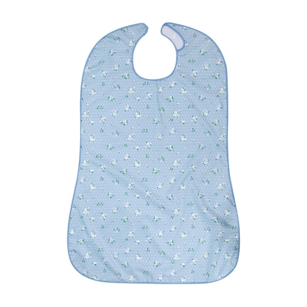 Washable Elderly Eating Bib Waterproof Adult Bib Clothing Protectors for Elderly Nursing Home Use