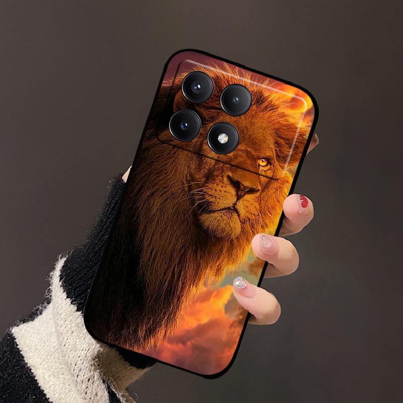 Чехол для Xiaomi Poco X6 Pro Модный Рисунок Мягкий Силиконовый Задний Чехол Для Xiaomi PocoX6 Pro Funda Poco X6Pro Бампер Мультяшный Capa