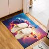 1PC Custom Name Hockey Poster Design" Theme Floor Mat Ideal for Living Room, Game Rooms, Office, Bedroom Floor Mat Playful Design