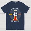 Nice Don't Panic 42 The Answer To Life 100% Cotton Summer Casual Cool Loose T-Shirt