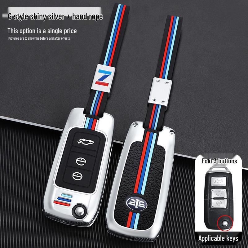 FAW Senya R7/R9 B90 Key Case & Besturn B50 Protective Metal Shell for Men and Women