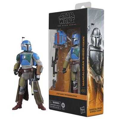 STAR WARS Black Series Мандалорец Shriekhawk, Звездные войны: Коллекционная 6-дюймовая фигурка Мандалорца