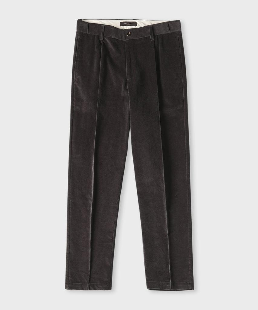 PANICALE Charcoal Balloon Fit Corduroy Pants