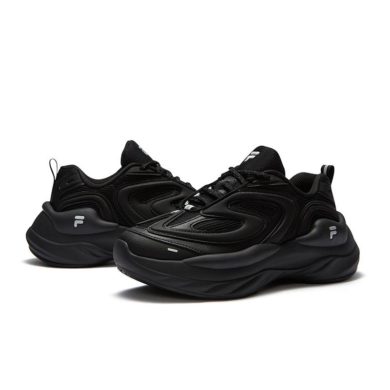 Fila Fusion Кроссовки Buzzard Meteor Модные Удобные Низкие Повседневные Кроссовки Женские Черные T12W441119FMW