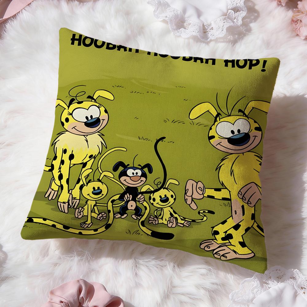 Чехол на подушку Аниме M-MarsupilamiS Премиум-комфорт Двусторонний чехол для подушки - Дизайн «Два в одном» для любой комнаты и салона автомобиля