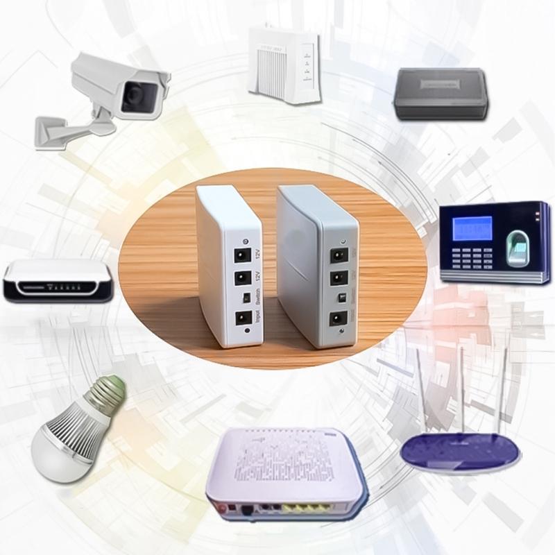 UPS 5200mAh Battery Backup for Networking Devices with Extended Equipment Runtimes Stable Connectivities