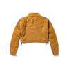 Timberland ® X Humberto Leon Future73 Collaboration Удобная теплая облегающая трикотажная толстовка с воротником-стойкой Женская толстовка Пшеничная A5PH2-P47