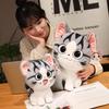 25-35 см кавайные плюшевые игрушки для кошек аниме-персонажей Чи Чи, мягкая кукла в виде сырного кота, домашний декор