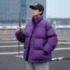 Autumn and Winter Down Cotton Clothes Men's Style Stand-up Thickened Cotton-padded Clothes Loose Korean Version Ins Trendy Versatile Couples