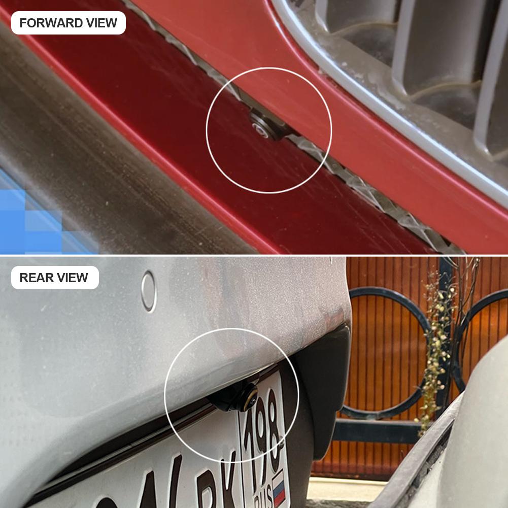 Универсальная автомобильная камера заднего вида, водонепроницаемая HD-камера заднего вида с ПЗС-матрицей и объективом FishEye, ночное видение