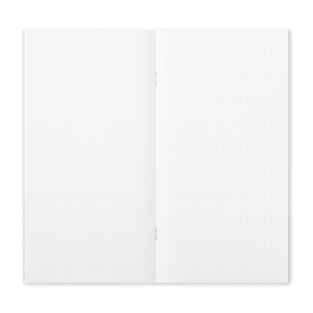 DESIGNPHIL Traveler's Company Traveler's Notebook Refill Dot Grid 3-Pack Regular Size 14400006 - Journal Inserts