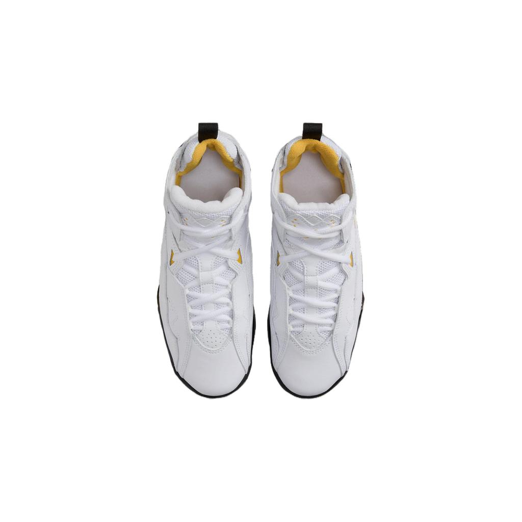 Air Jordan True Flight 'Белый Желтый Охра' Gs 343795-107
