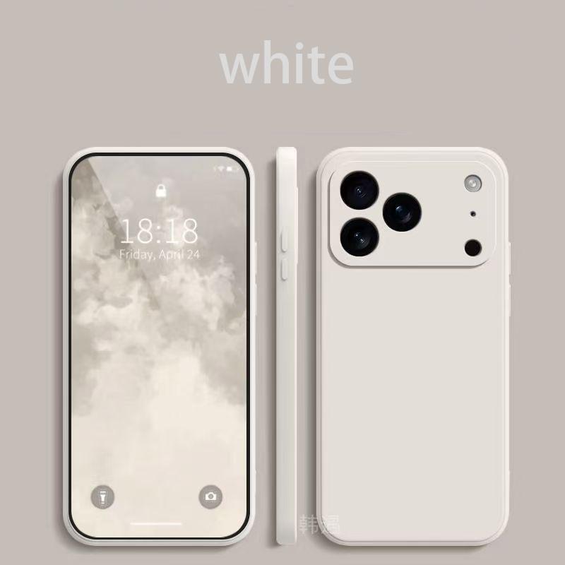 Ударопрочный чехол из ТПУ для iPhone 17 16 Pro Max Для iPhone 17Air 16 15 14 Pro Чехол Жидкий силикон Оригинальный ТПУ Защитный чехол 13Pro