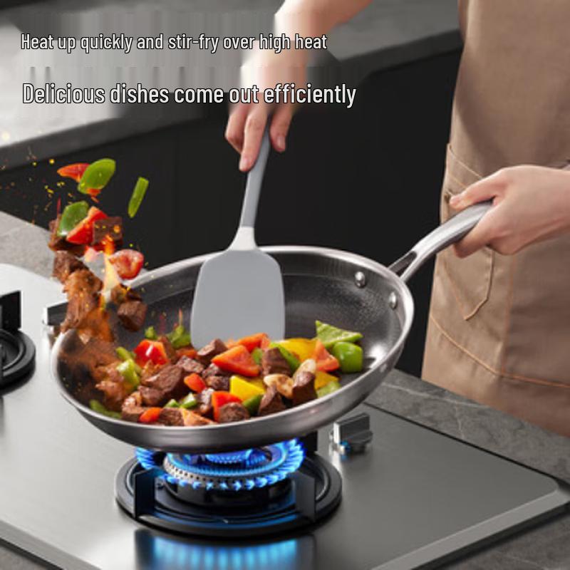 COOKER KING Сковорода с антипригарным покрытием, 28 см, с узором в виде звезд